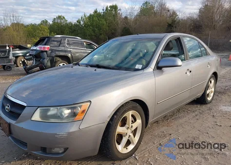 2007 Hyundai Sonata Limited/Se V6 from USA, damaged, VIN 5NPEU46F27H217088